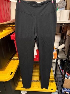 Peruvian Connection Black Womens Leggings